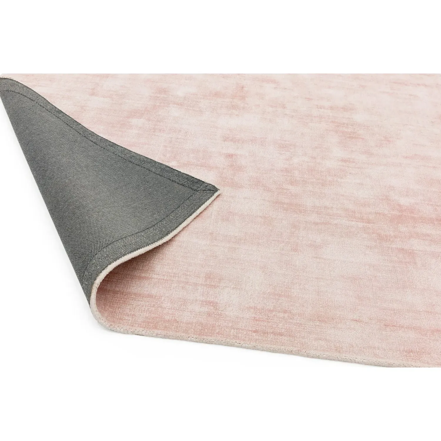 Large Area Rug Hand-Woven - Pink, Viscose