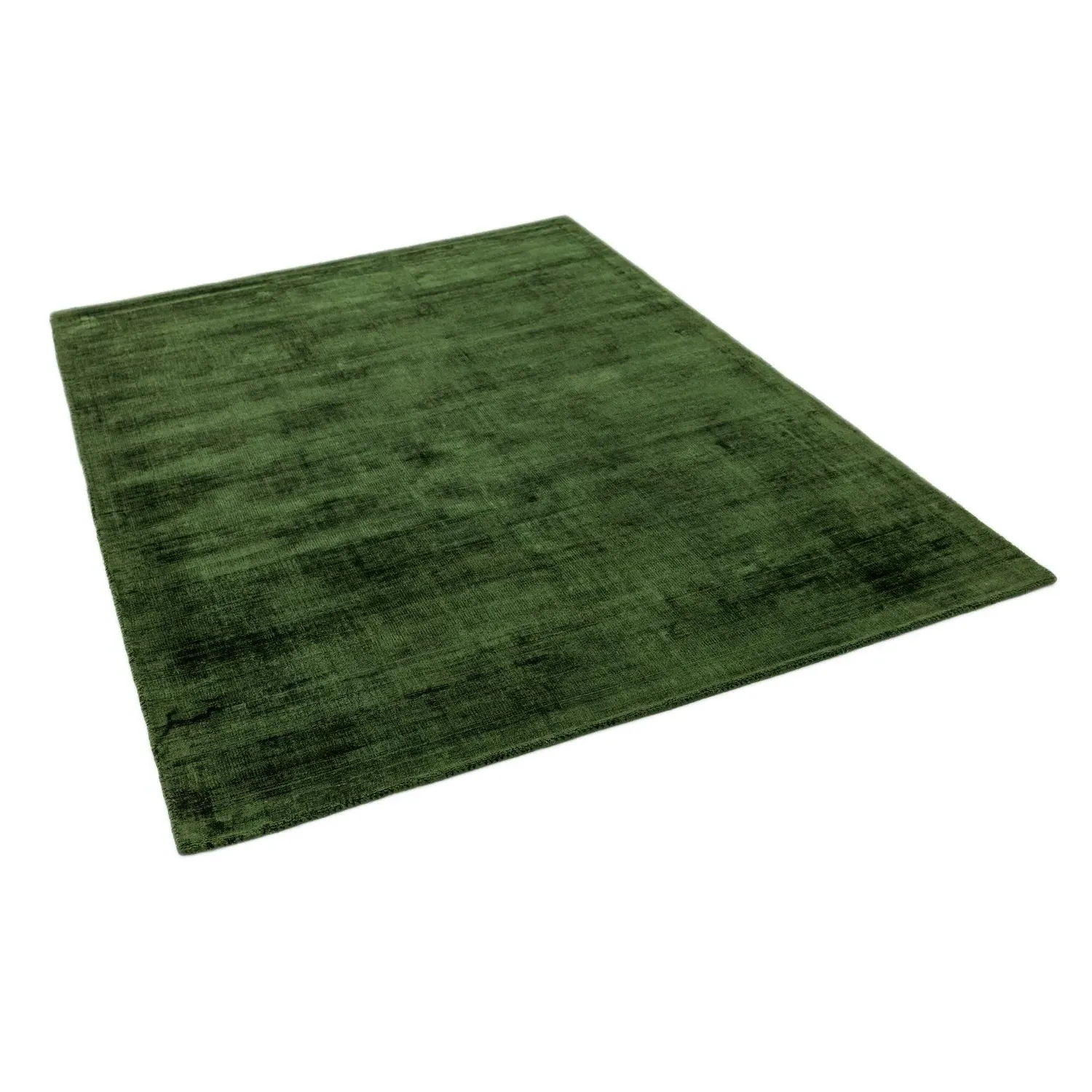 Large Rectangular Rug - Green, Viscose