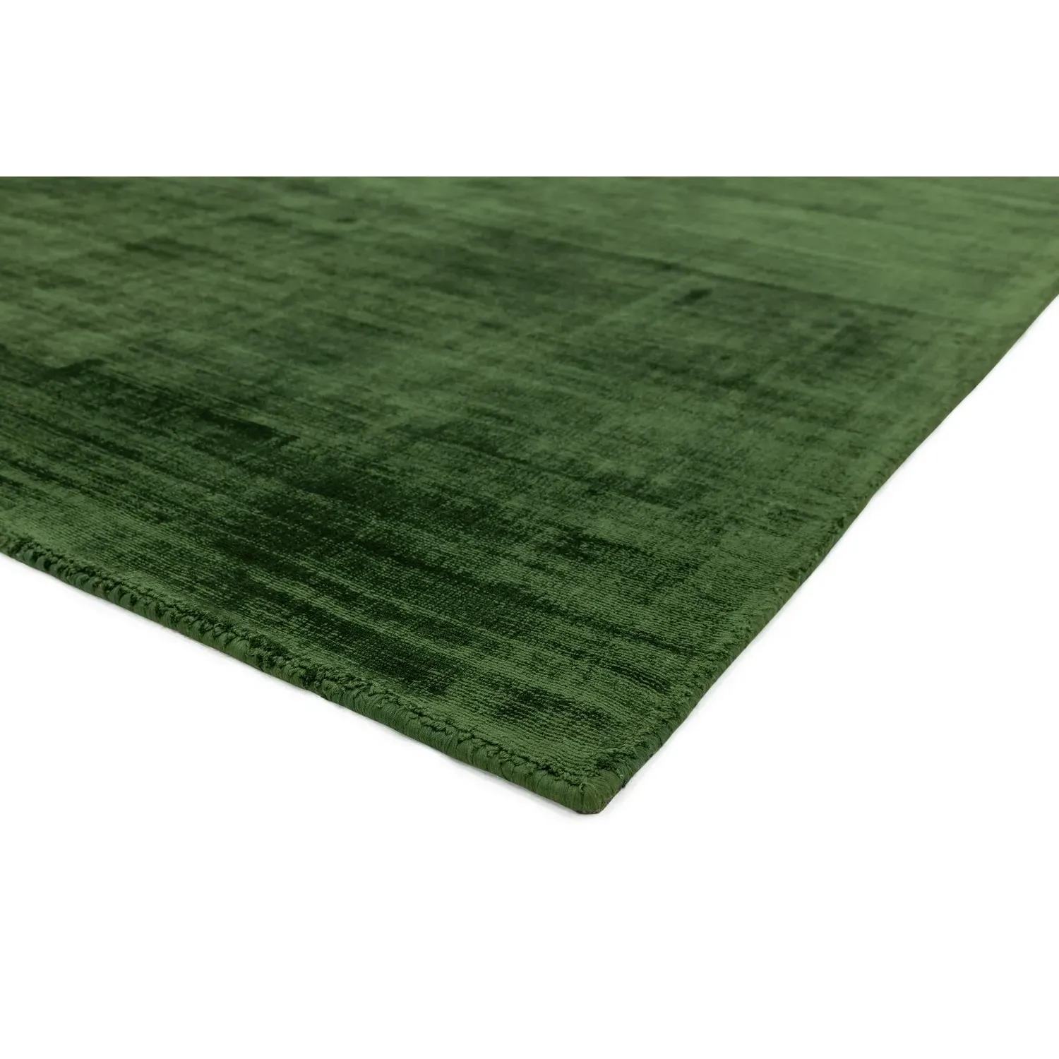 Large Rectangular Rug - Green, Viscose