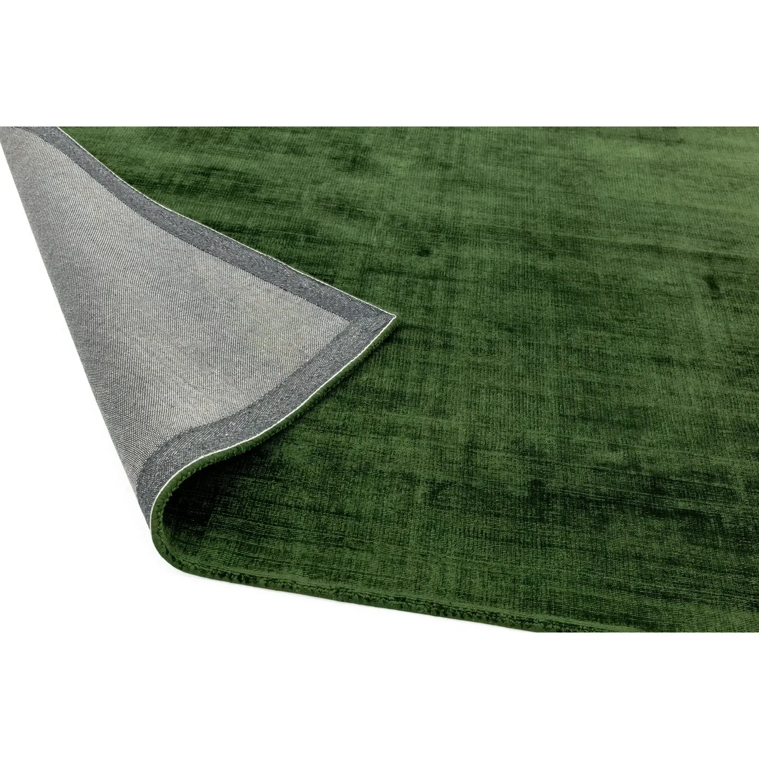 Large Rectangular Rug - Green, Viscose