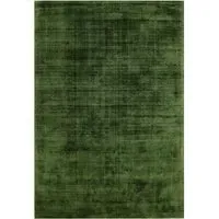 Large Rectangular Rug - Green, Viscose