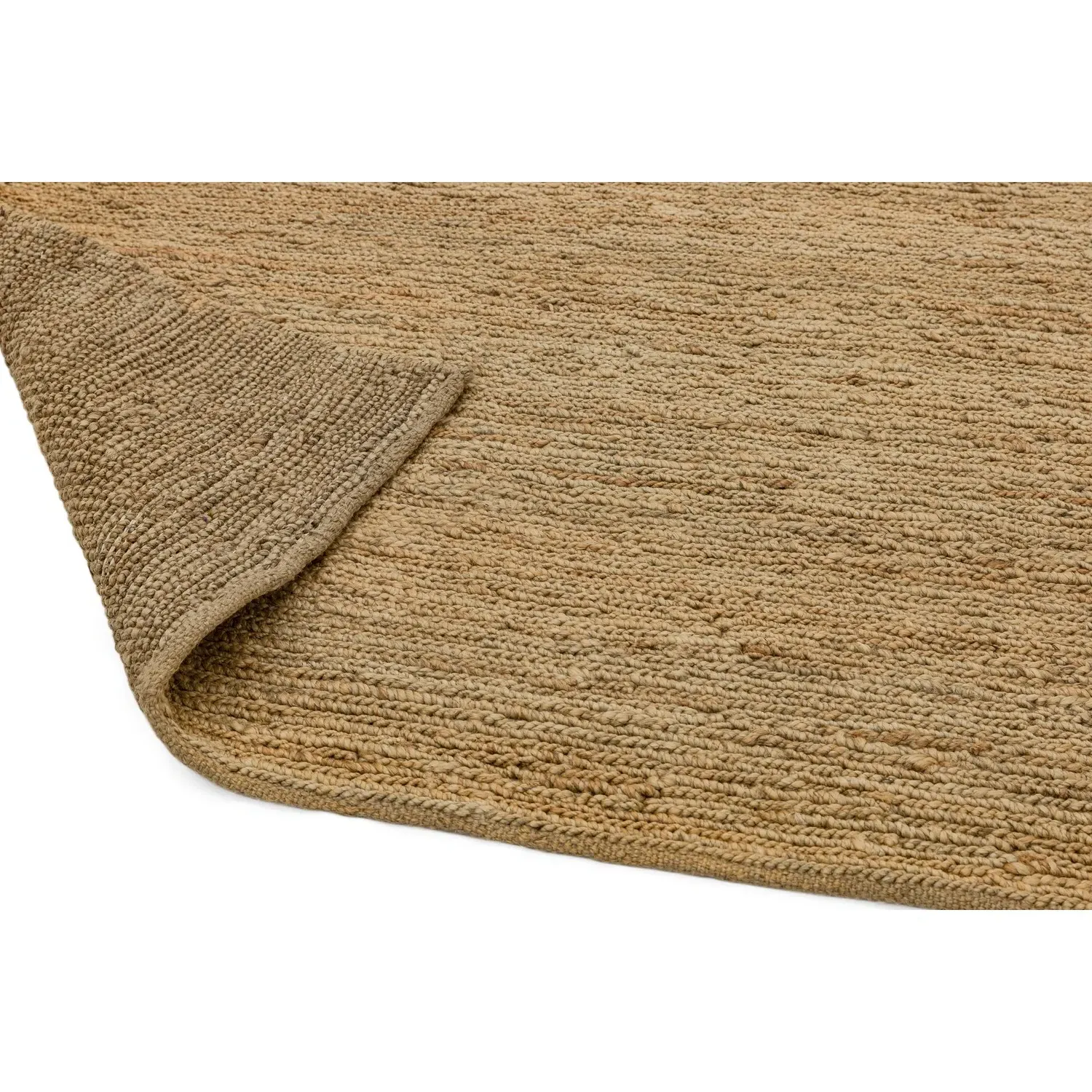Large Soumak Rug Hand Knotted - Brown, Jute