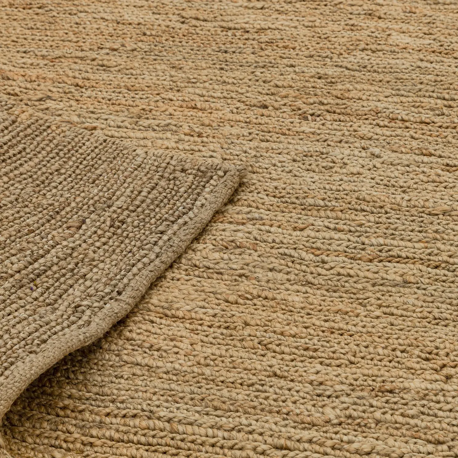 Large Soumak Rug Hand Knotted - Brown, Jute