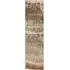 Runner Rug Abstract Design - Beige, Polyester