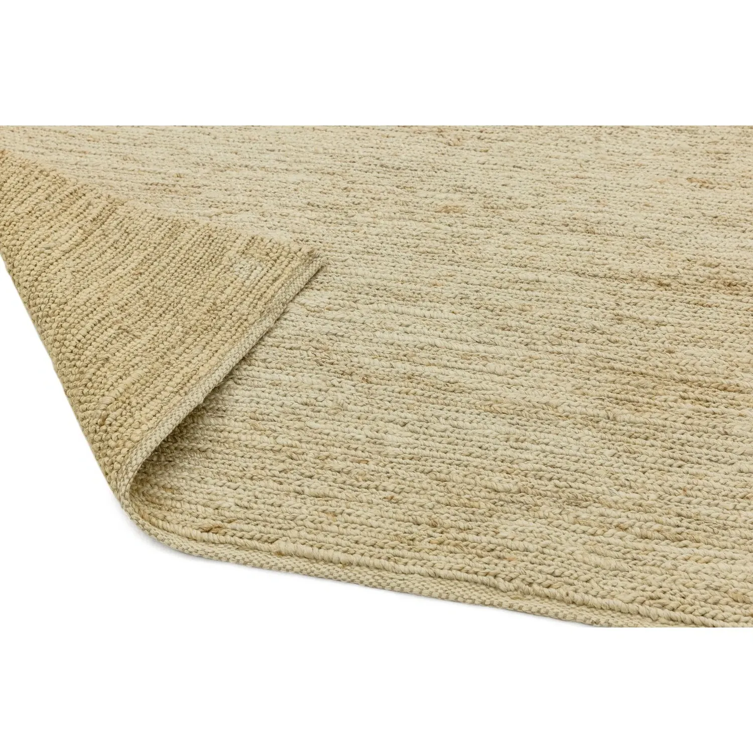 Runner Rug Hand Knotted - Beige, Jute