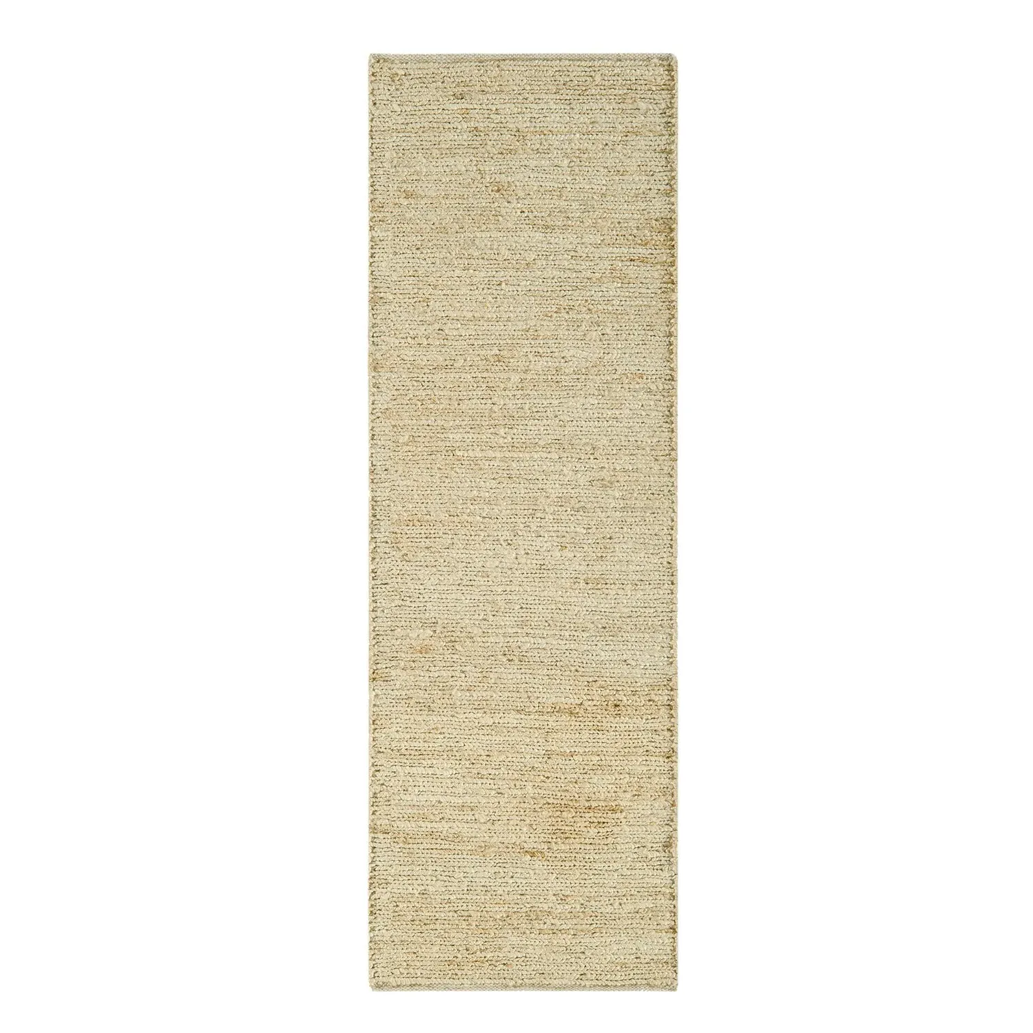 Runner Rug Hand Knotted - Beige, Jute image