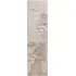 Runner Rug with Marble Effect - Beige, Polyester