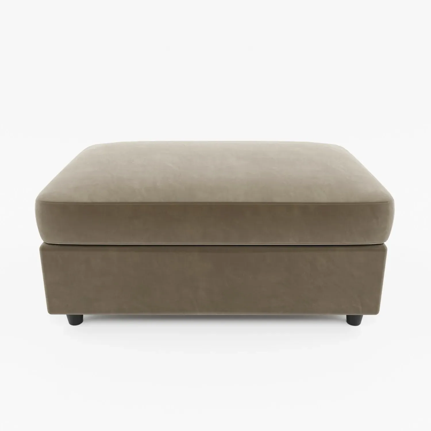 L-Shaped Corner Sofa Set with Chaise - Mink, Velvet