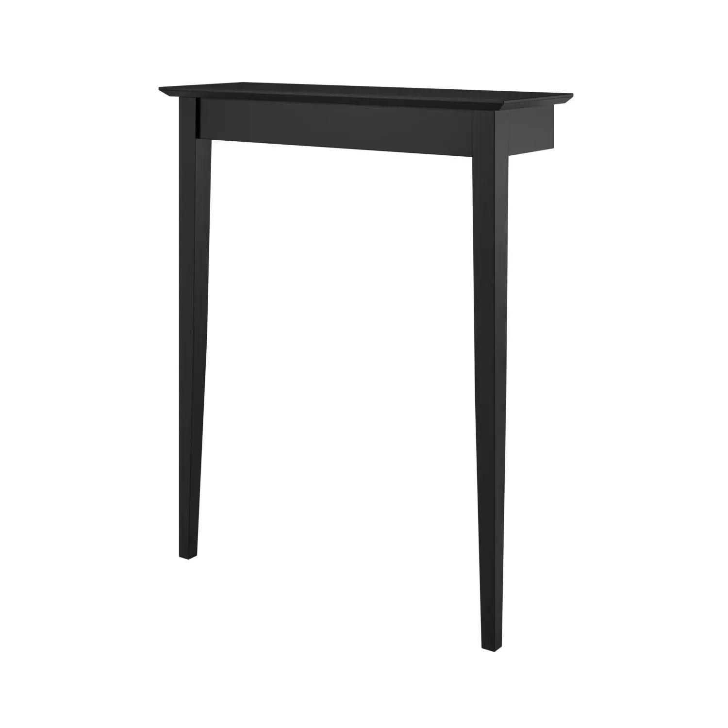 Extra Small Wall Console Table - Black, MDF