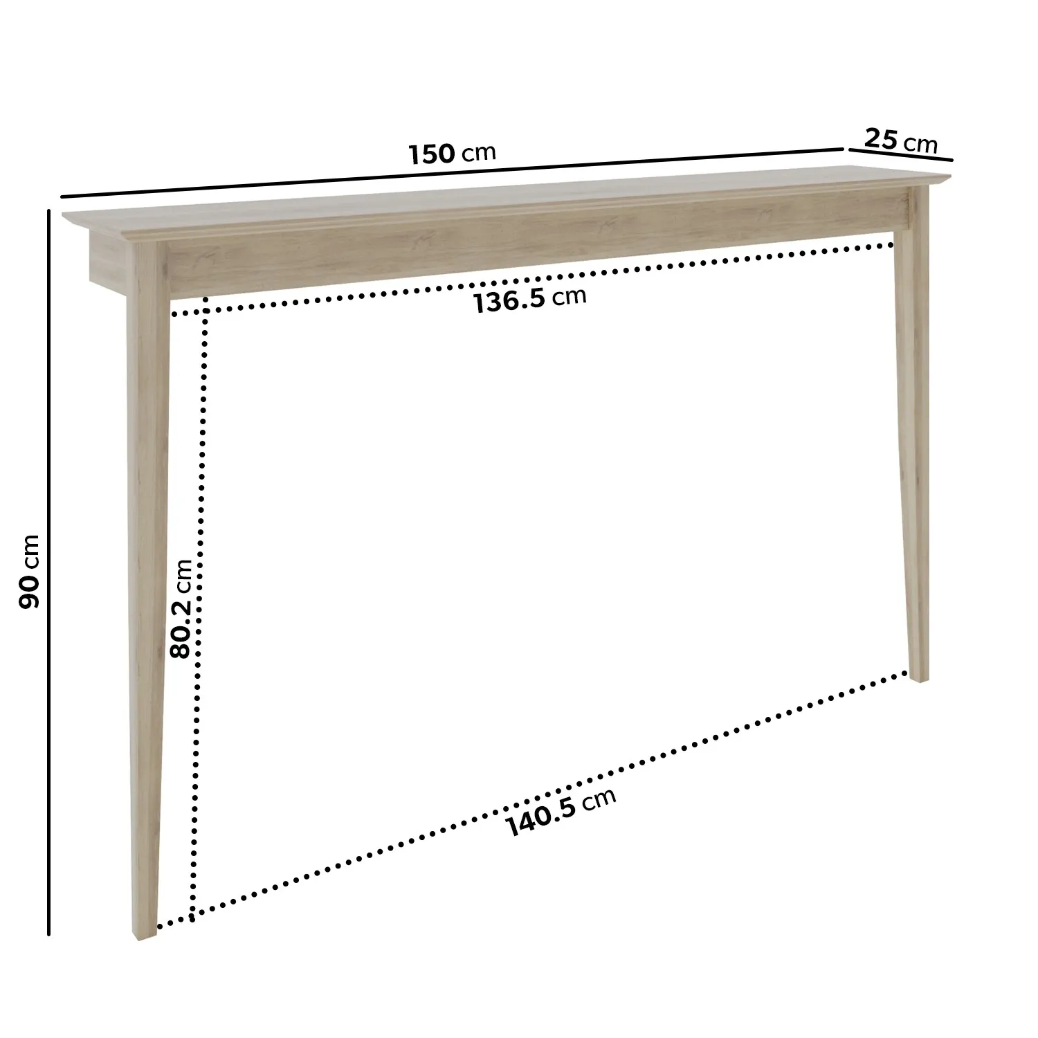 Large Radiator Cover Unfinished - Brown, MDF