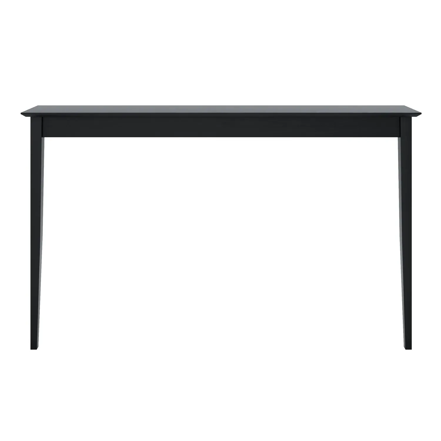 Large Wall Mounted Console Table - Black, Wood