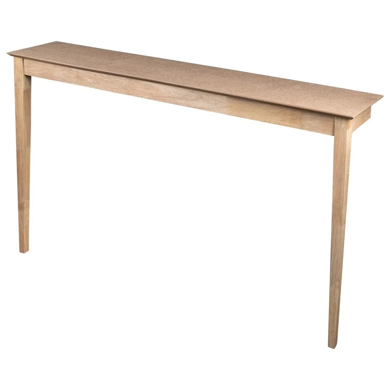 Large Wall Mounted Console Table - Natural, MDF
