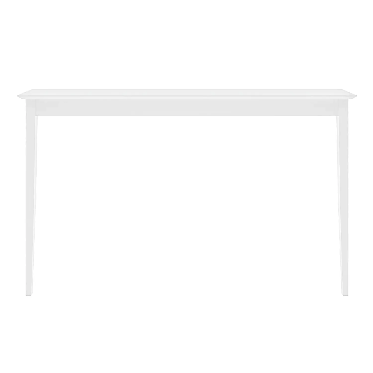 Large Wall Mounted Console Table - White, Wood