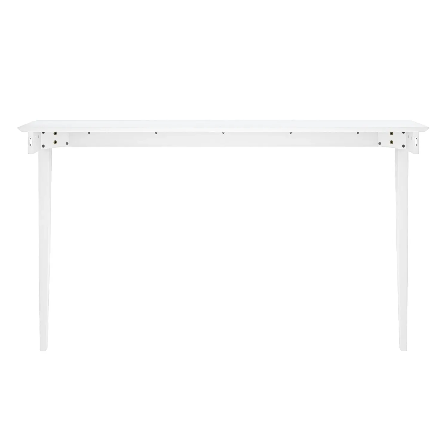 Large Wall Mounted Console Table - White, Wood
