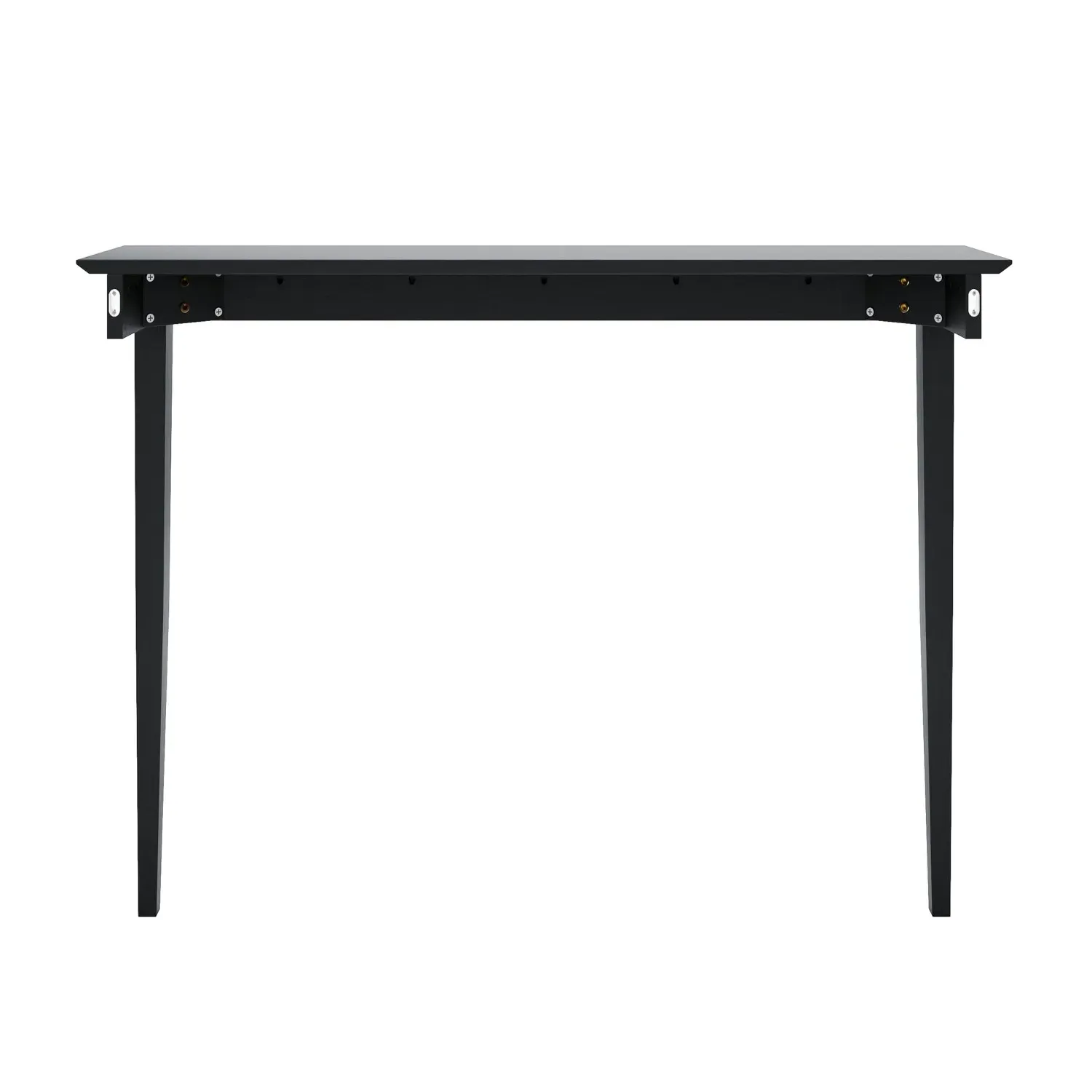 Small Wall Mounted Console Table - Black, Wood