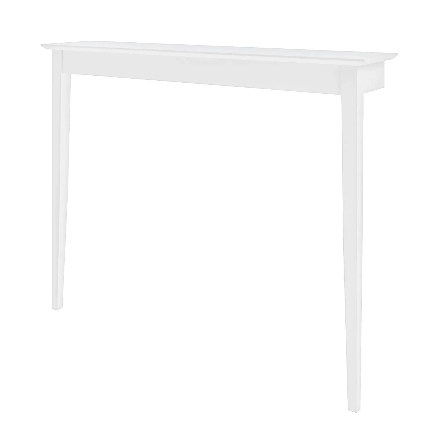 Small Wall Mounted Console Table - White, Wood