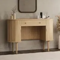 Dressing Table with Drawer - Natural, Oak