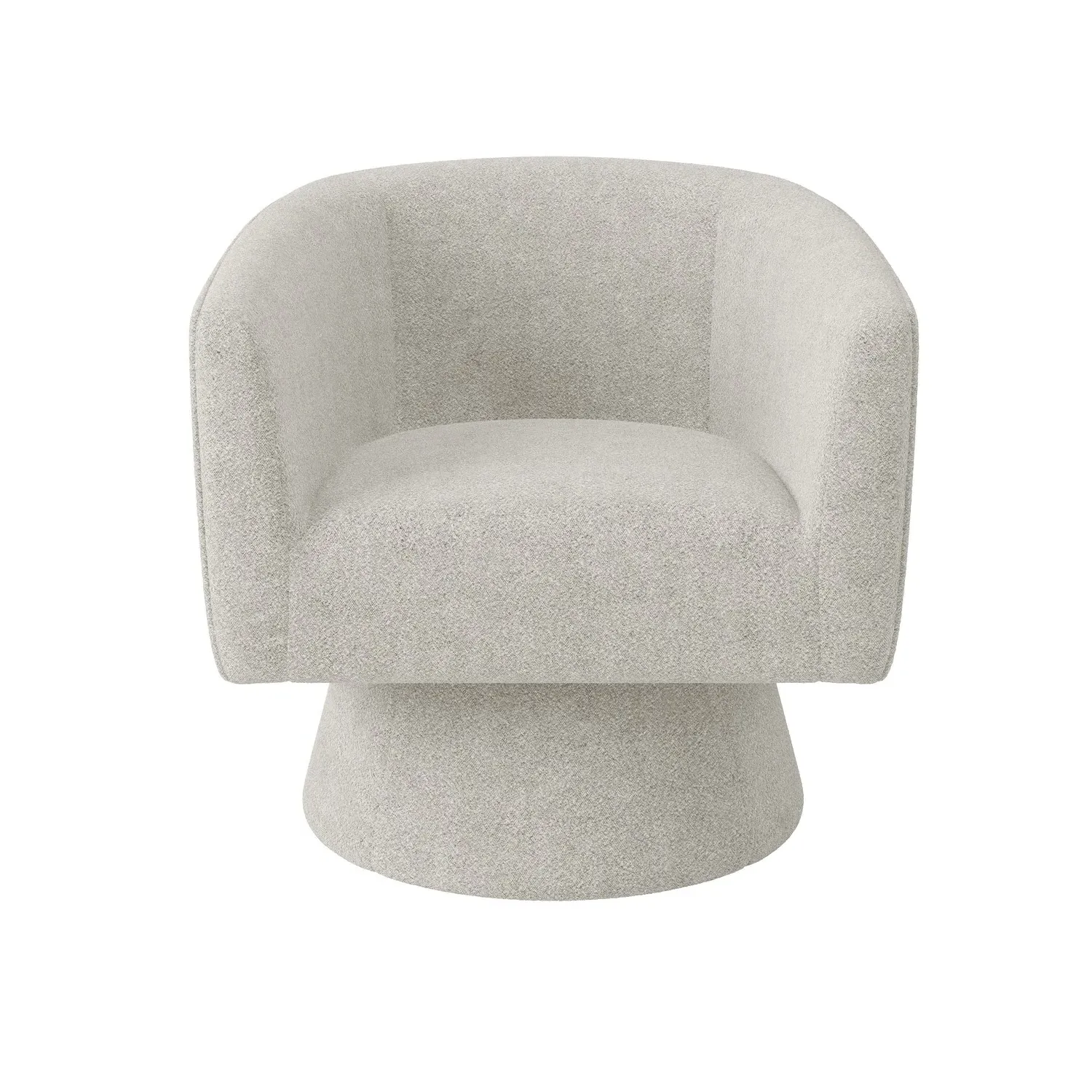 Swivel Nursing Chair with 360° Rotation - Beige