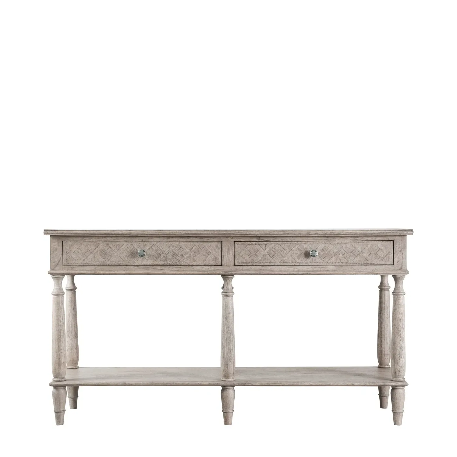 2-Drawer Console Table - Brown, Mindy Wood