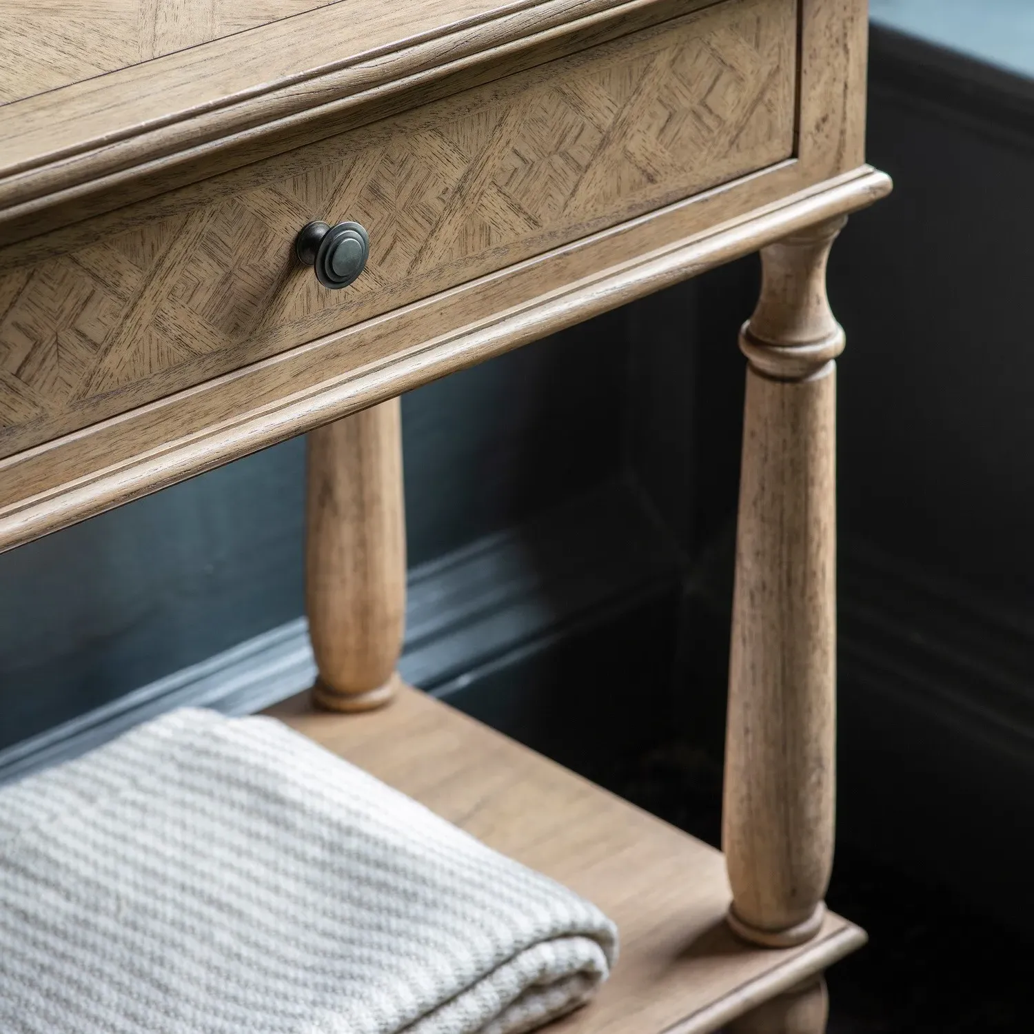 2-Drawer Console Table - Brown, Mindy Wood