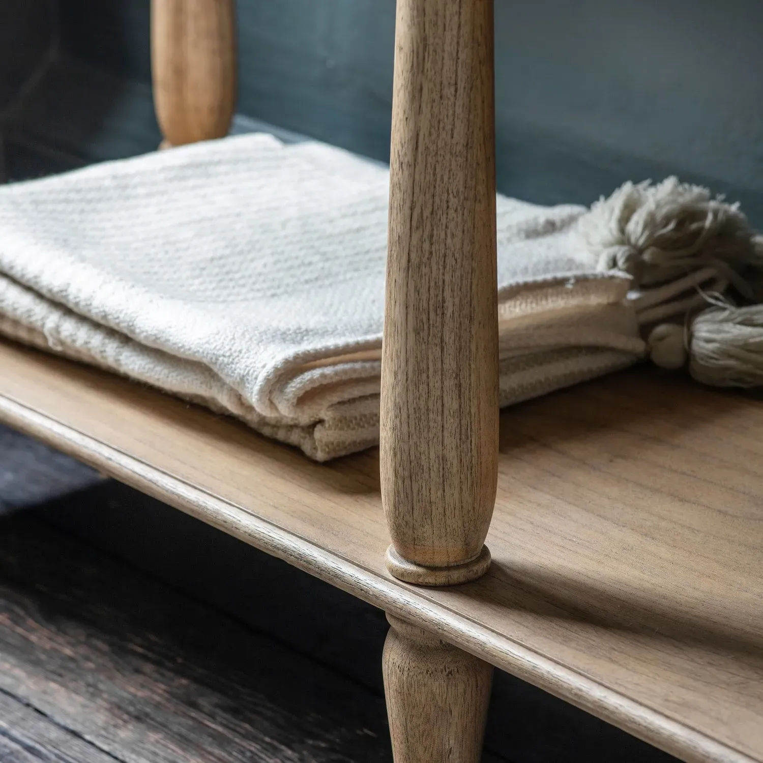 2-Drawer Console Table - Brown, Mindy Wood