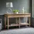 2-Drawer Console Table - Brown, Mindy Wood