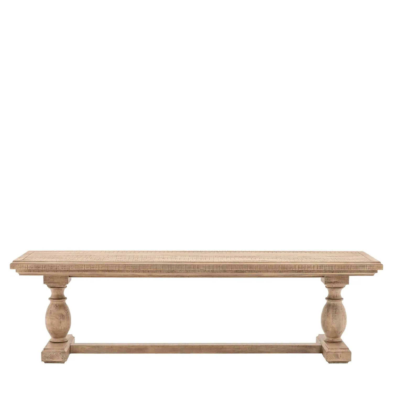 3-Seater Hallway Bench - Natural, Pine