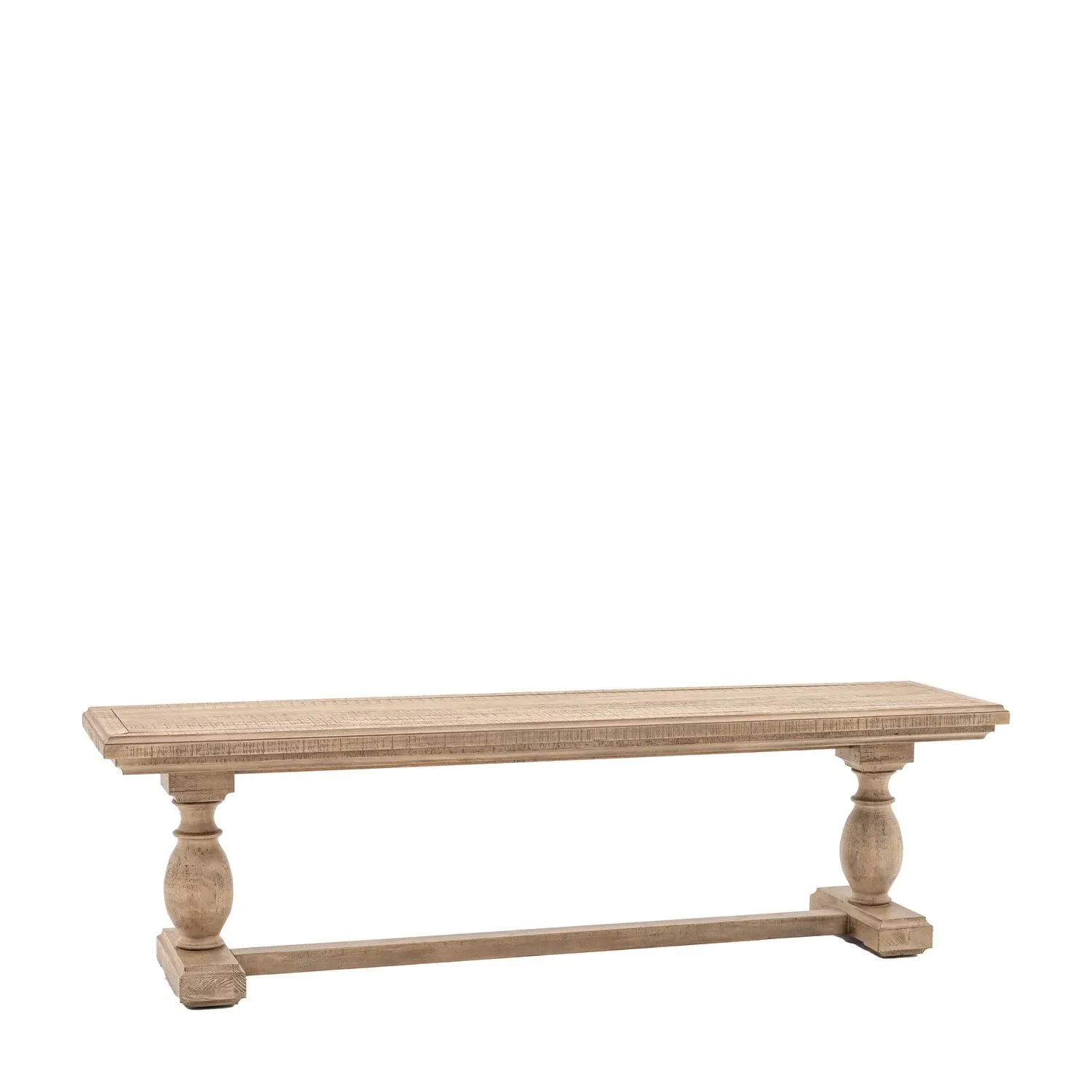 3-Seater Hallway Bench - Natural, Pine image