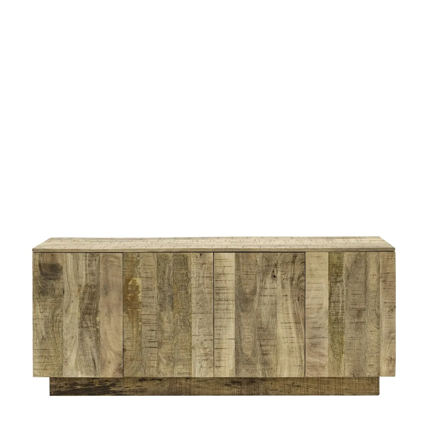4-Door Sideboard with Storage - Brown, Mango Wood