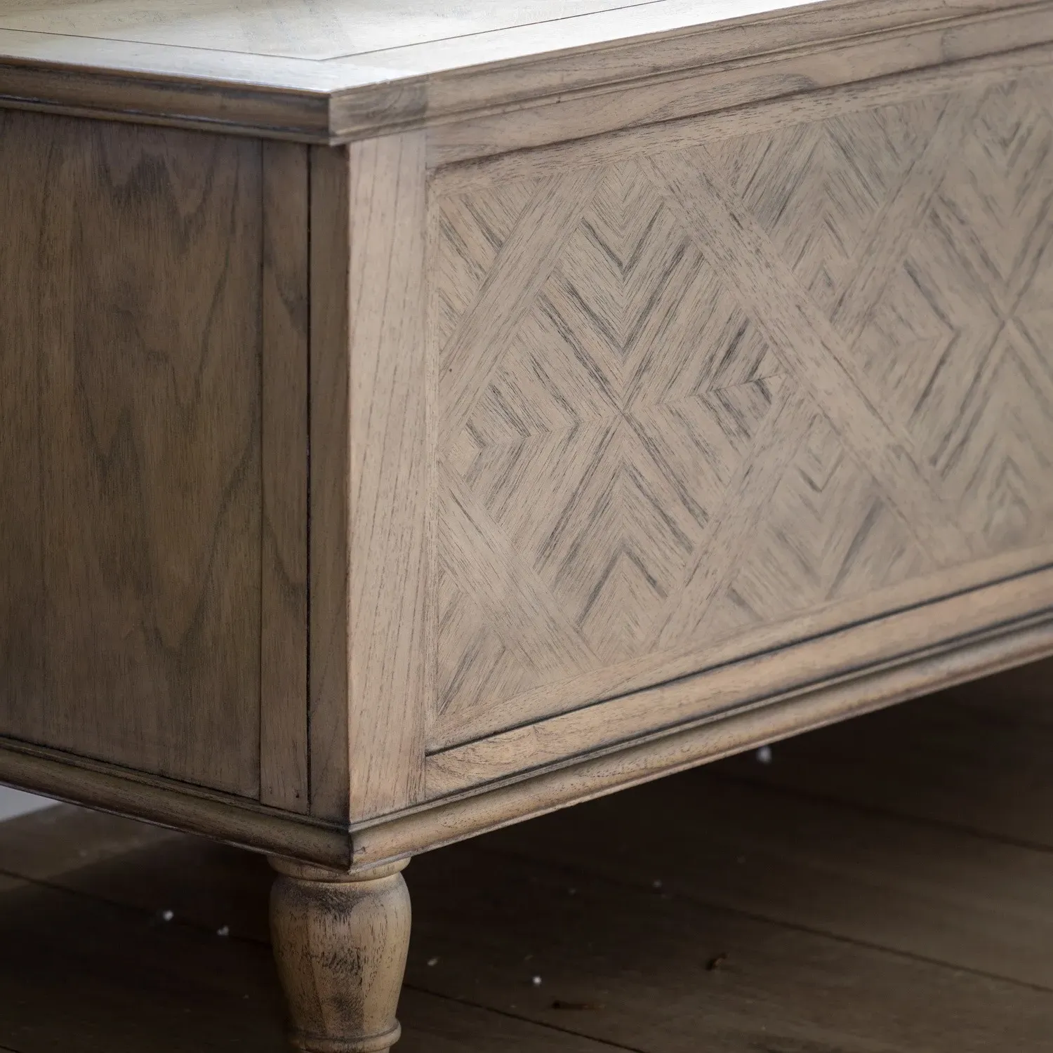 Farmhouse Bench with Storage - Brown, Mindy Wood