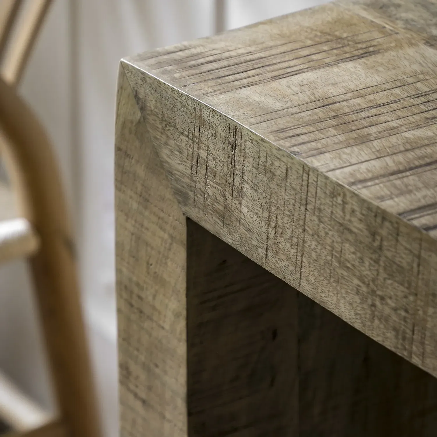 Large Console Table - Brown, Mango Wood