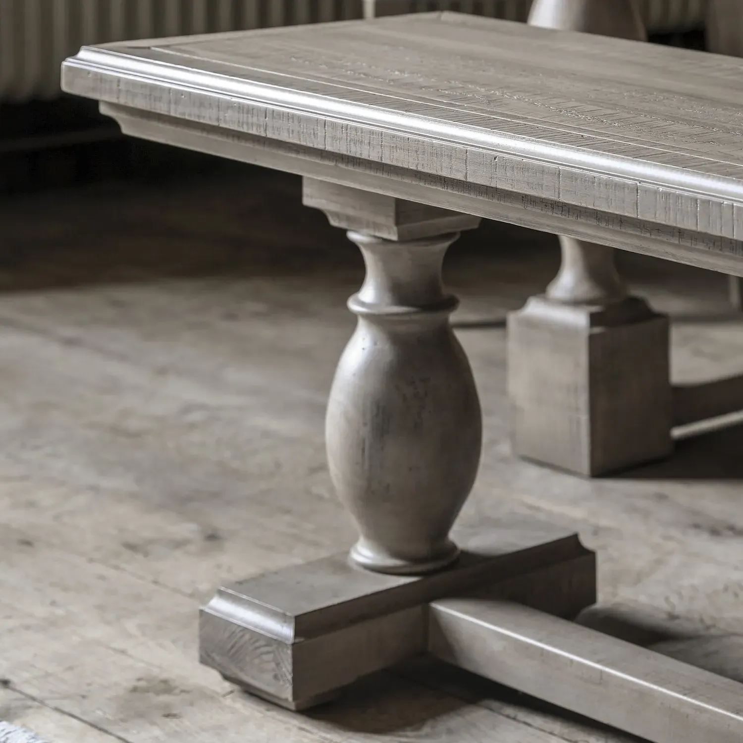 Large Dining Bench - Brown, Pine