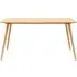Large Dining Table - Brown, Oak Veneer