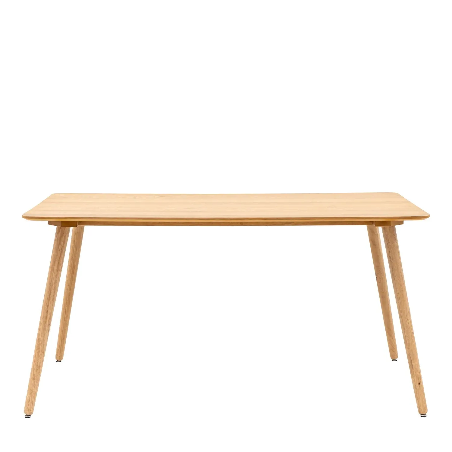 Large Dining Table - Brown, Oak Veneer image
