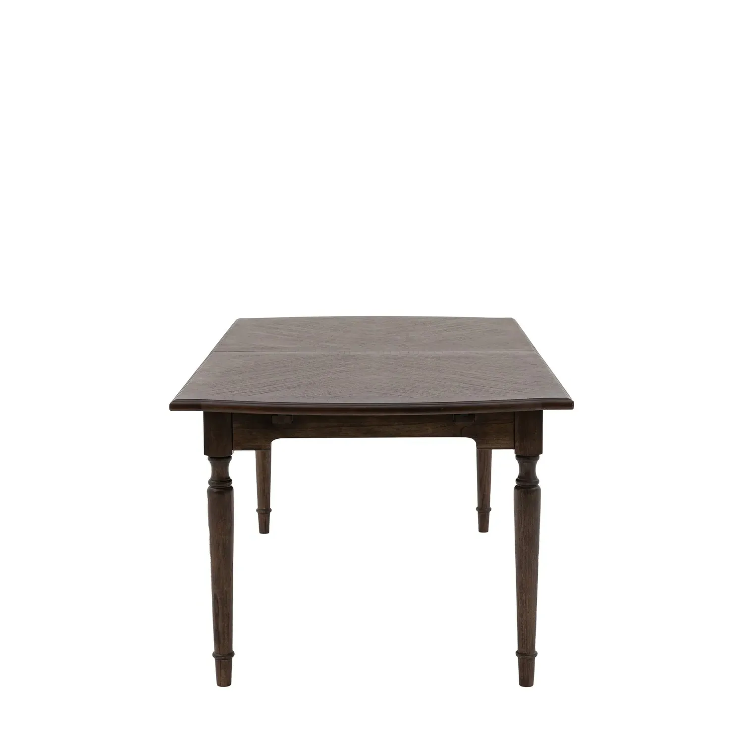 Large Extendable Dining Table - Brown, Wood