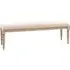 Large Hallway Bench with Bobbin Detail - Brown, Oak
