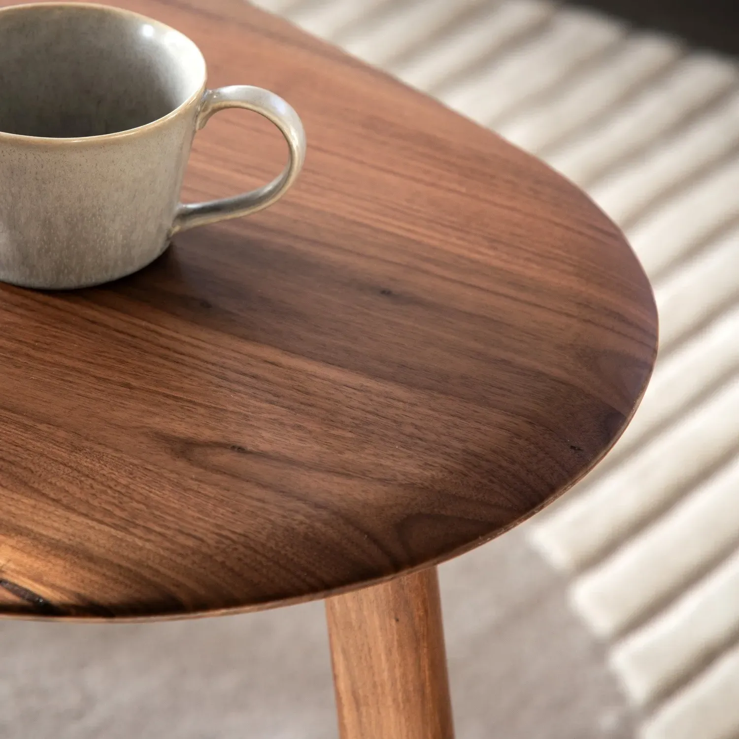 Nest of 2 Coffee Tables with Nesting - Brown, Walnut