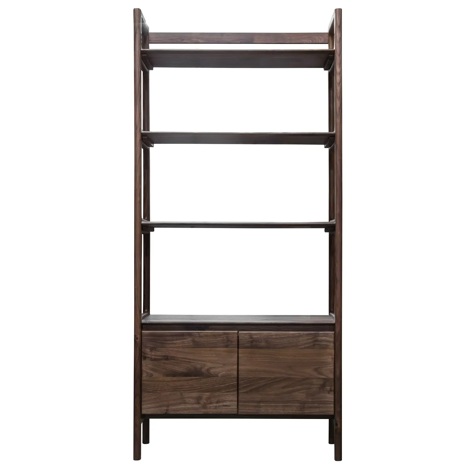 Open Display Bookcase - Brown, Walnut