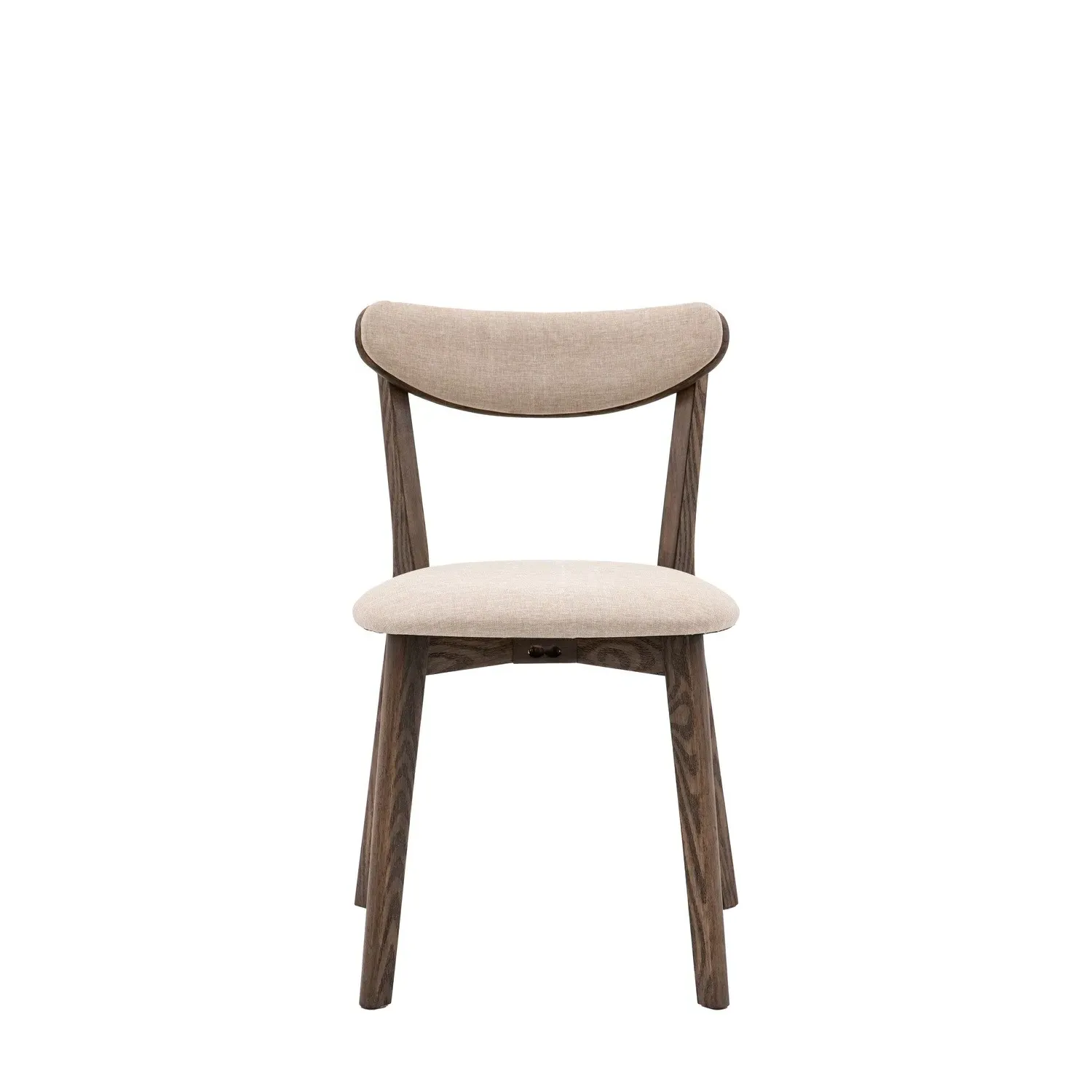 Oval Dining Table Set with 2 Chairs - Brown, Oak
