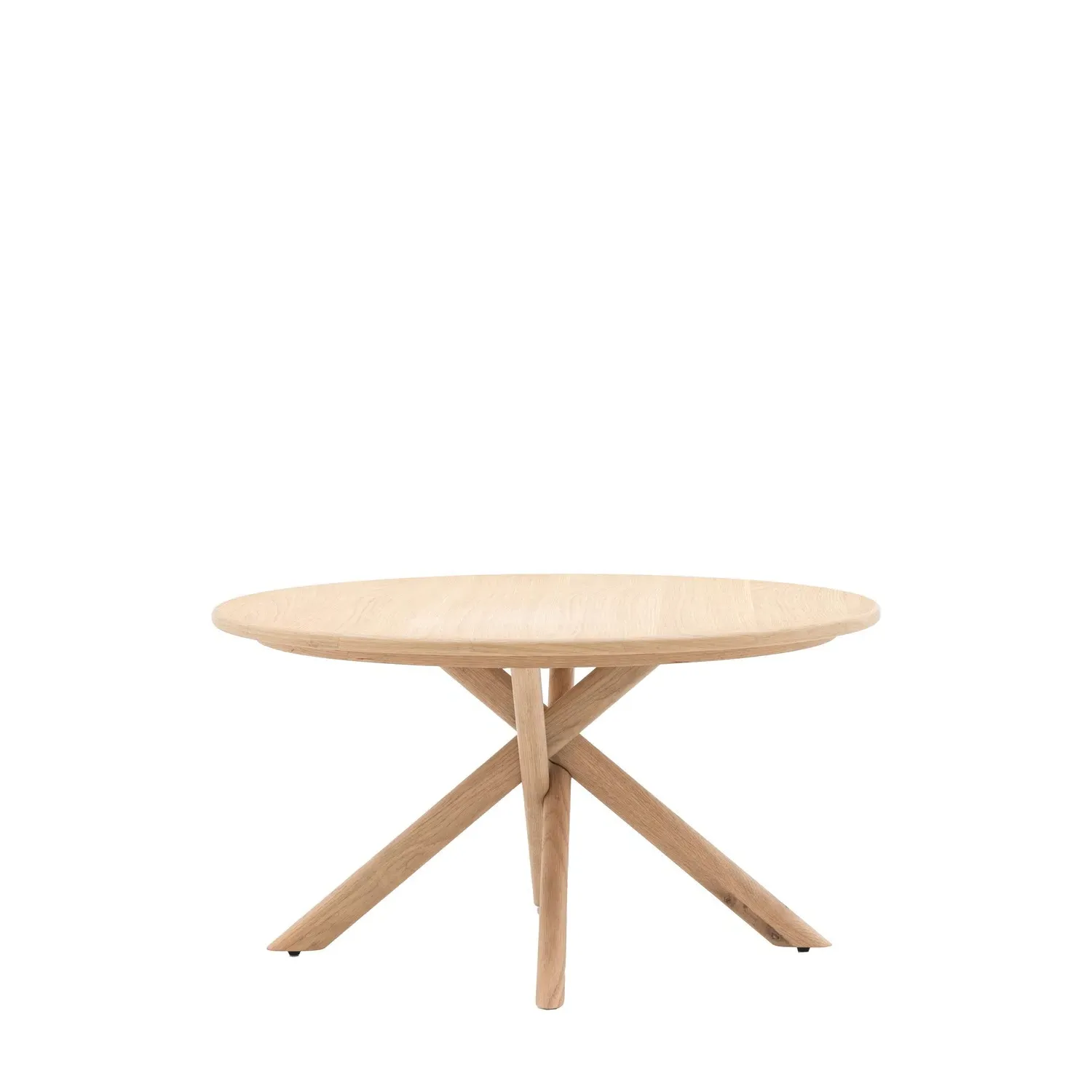 Round Coffee Table - Brown, Wood