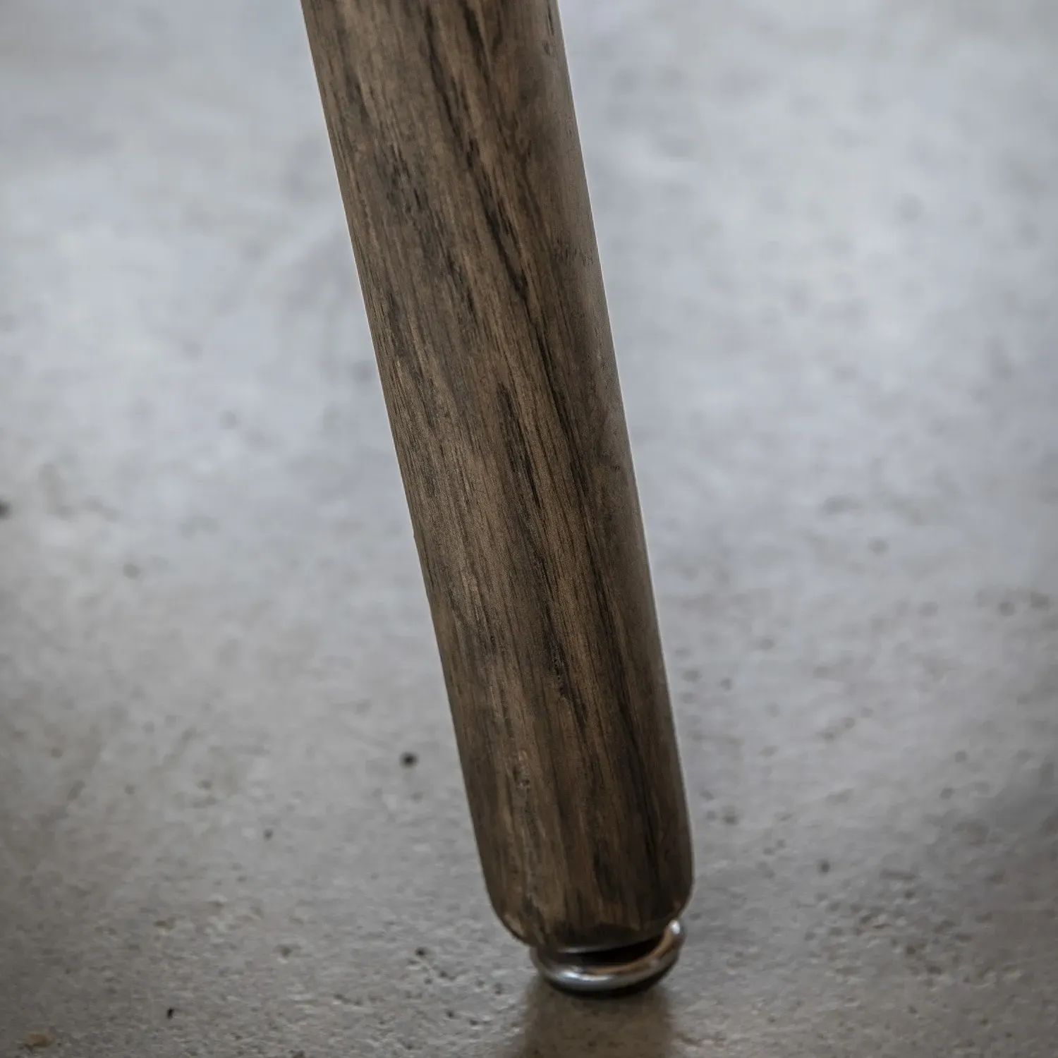 Small Oval Dining Table - Brown, Oak Veneer