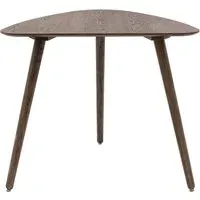 Small Oval Dining Table - Brown, Oak Veneer