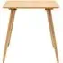 Small Square Dining Table - Brown, Oak Veneer