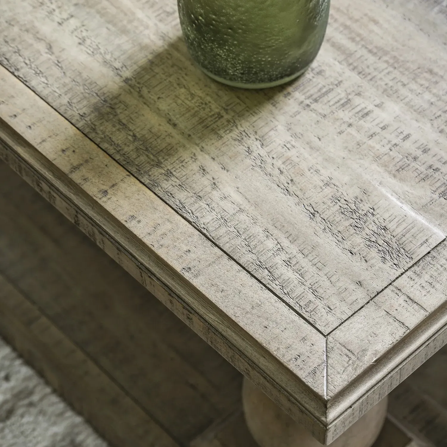 Square Coffee Table with Storage - Brown, Pine