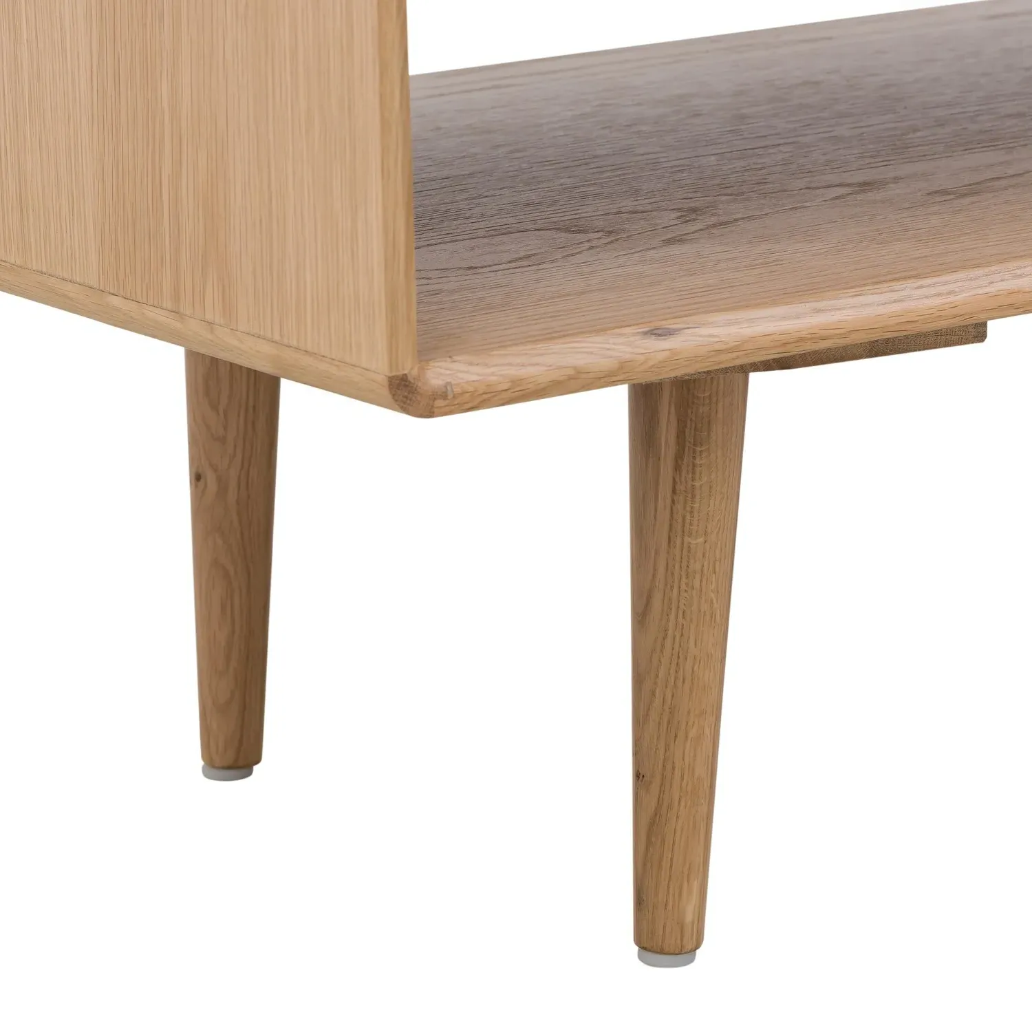 Rectangular Coffee Table with Shelf - Brown, Oak