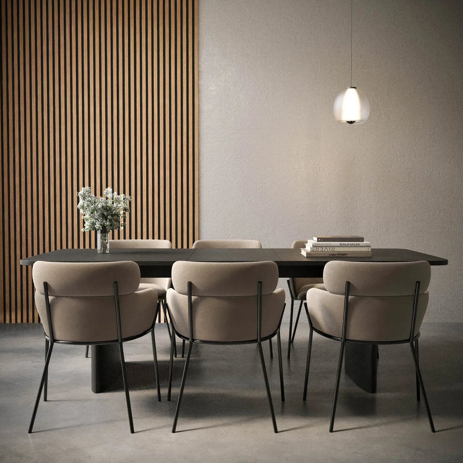 2-Pack Acoustic Wall Panels - Oak, Wood Veneer