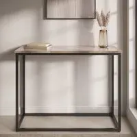 Rectangular Console Table - Beige, Travertine