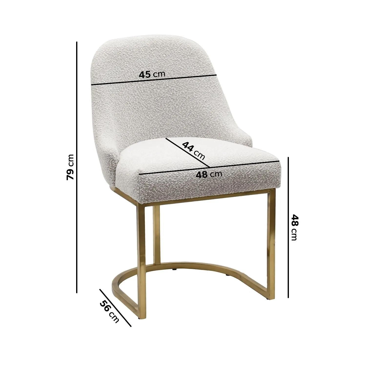 6-Seater Extendable Dining Set - White, Marble