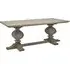 Large Dining Table Seats 6 - Grey, Mango Wood