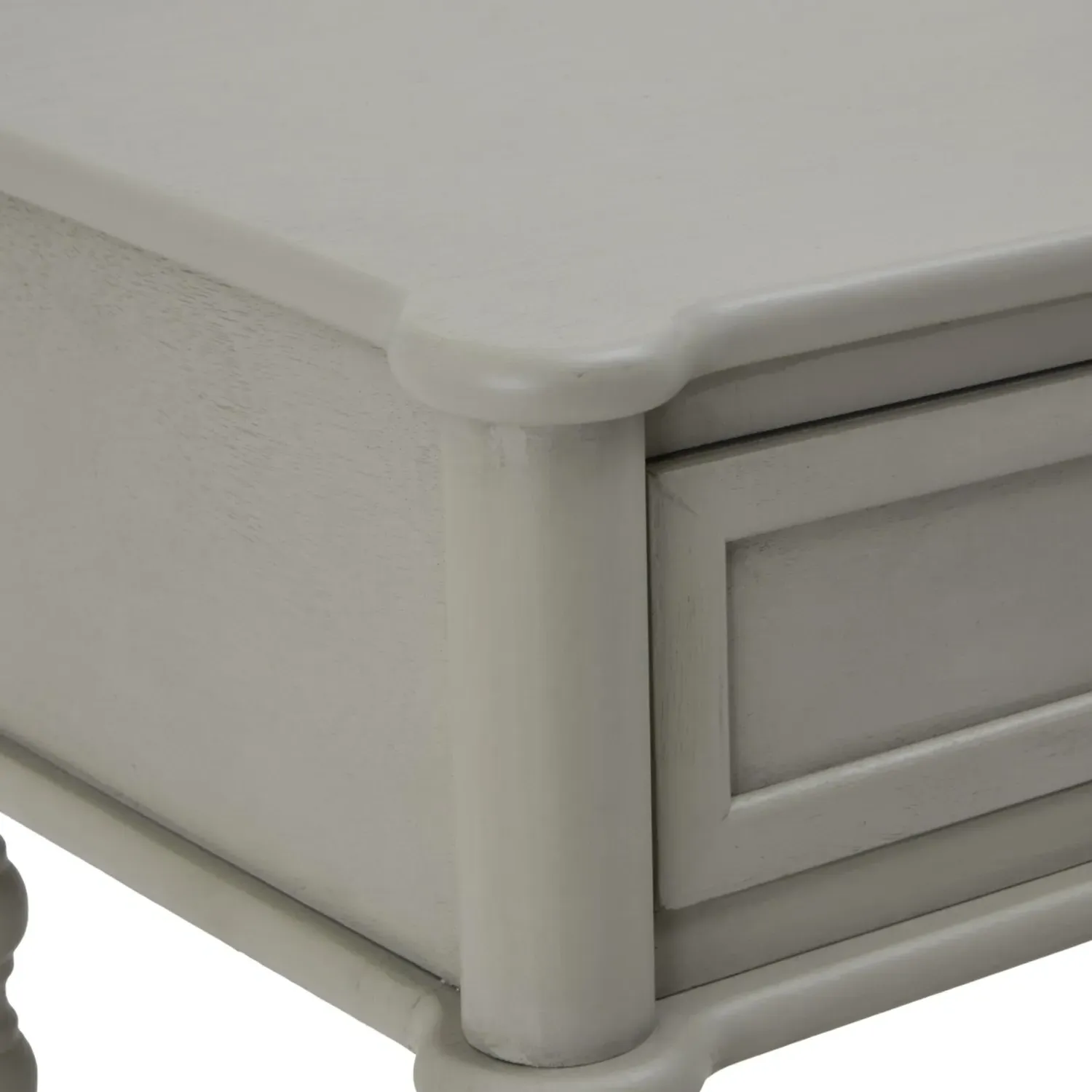 Small 2-Drawer Console Table - Taupe, Wood